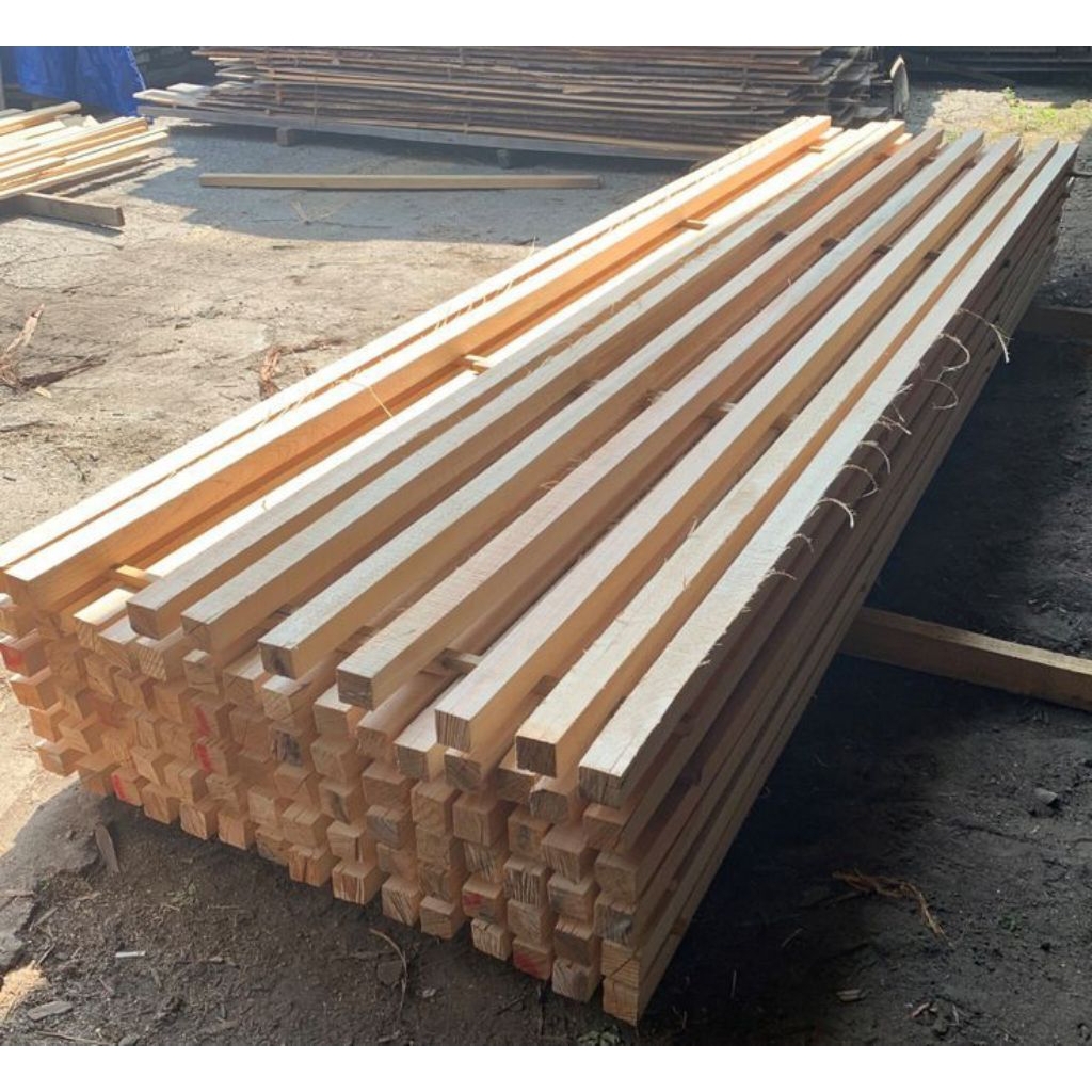 KAYU RENG 3X3X200 CM PAKET 10 BATANG KAYU RENG 3X3 PANJANG 2 METER