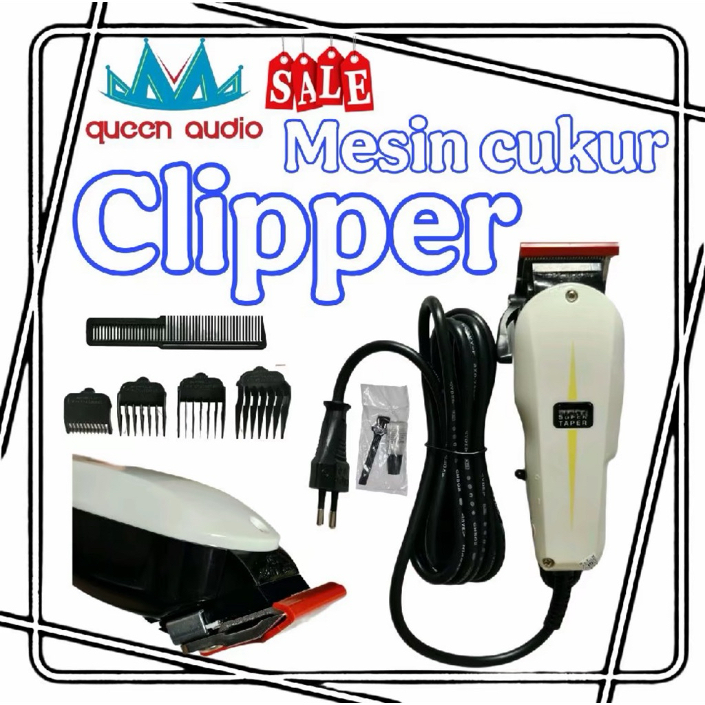 mesin cukur rambut elektrik Clipper wal alat potong rambut listrik