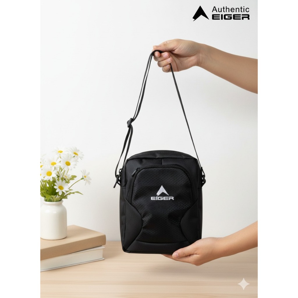 Tas selempang eiger58 travel pouch 2f new Premium / Tas Selempang Pria Wanita Kekinian