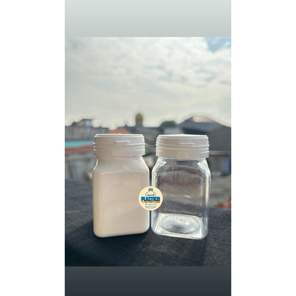 (isi 30pcs) botol kapsul kotak kecil 60ml berat 15gr neck 36mm  / botol kapsul murah / botol plastik