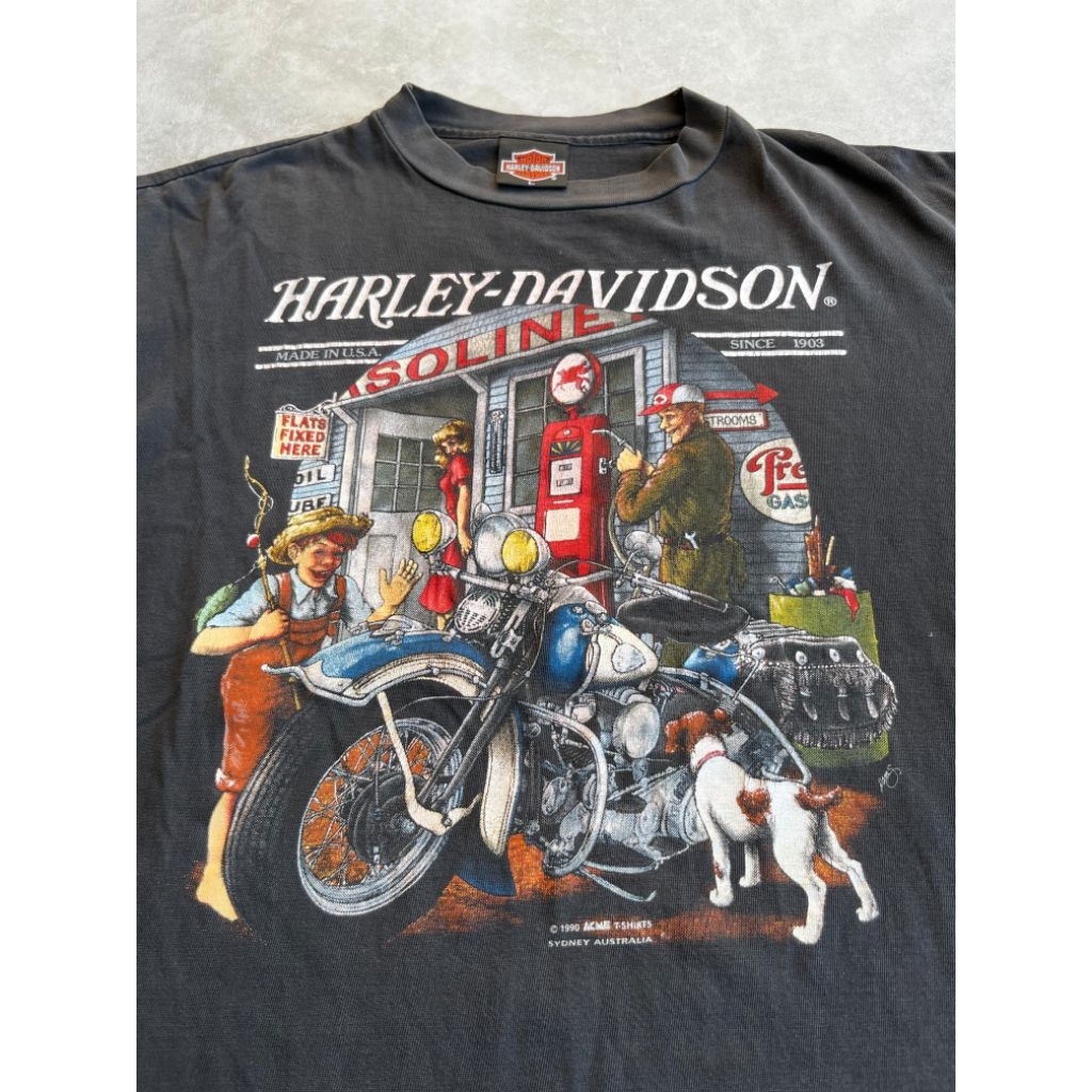 Kaos Harley Davidson Vintage 90s