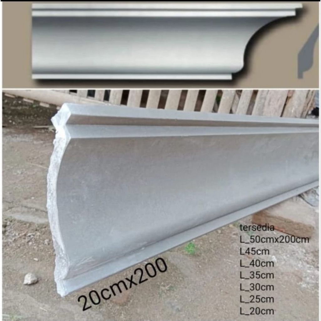 lis profil beton/lisplang profil beton/lis beton tempel/lisplang tempel minimalis/lis profil/lis pro