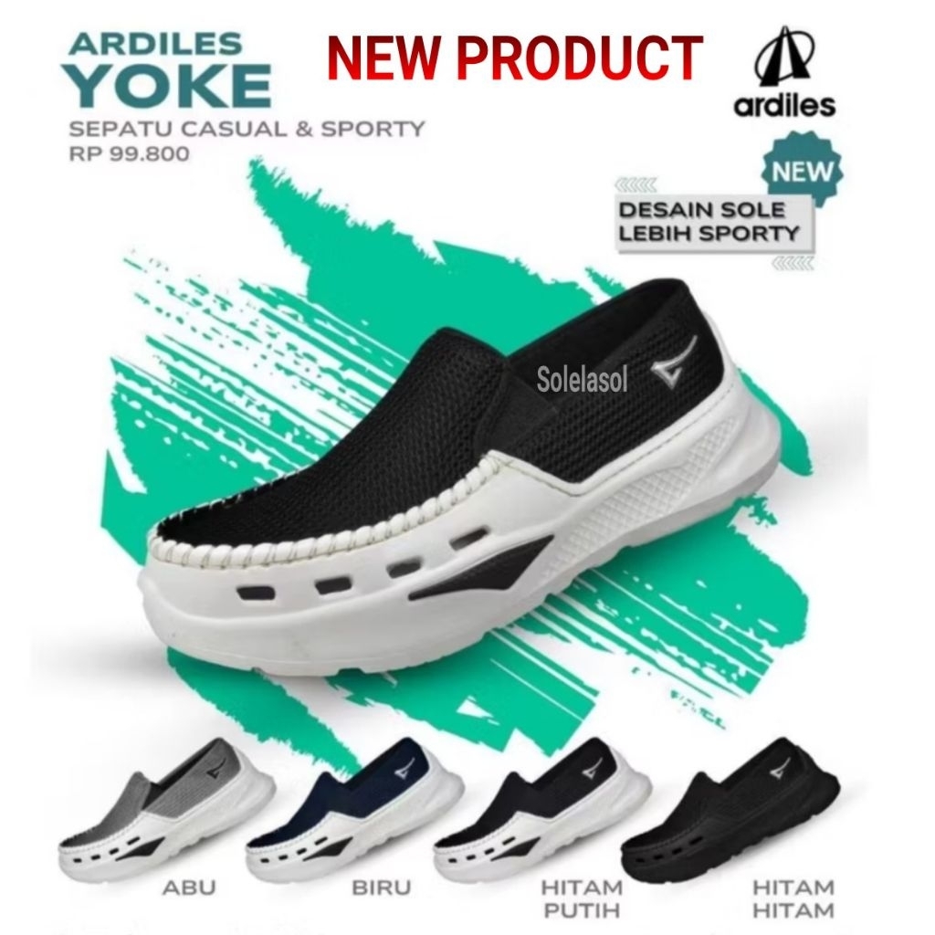 PROMO Sepatu Ardiles orginal slip on Trendy Sporty elegant