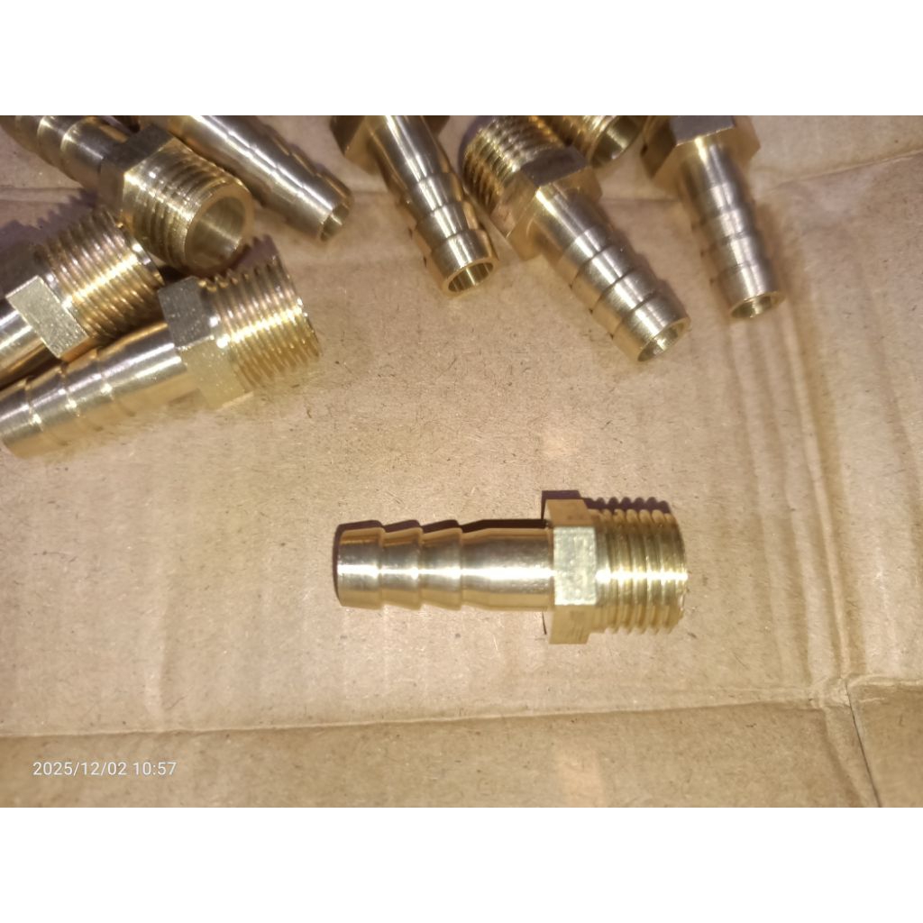 nepel kuningan angin / air drat ¼ drat luar