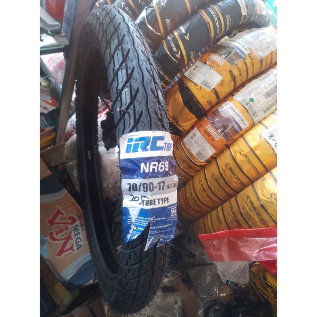 ban luar motor bebek irc 70/90-17 ring 17 bukan tubles