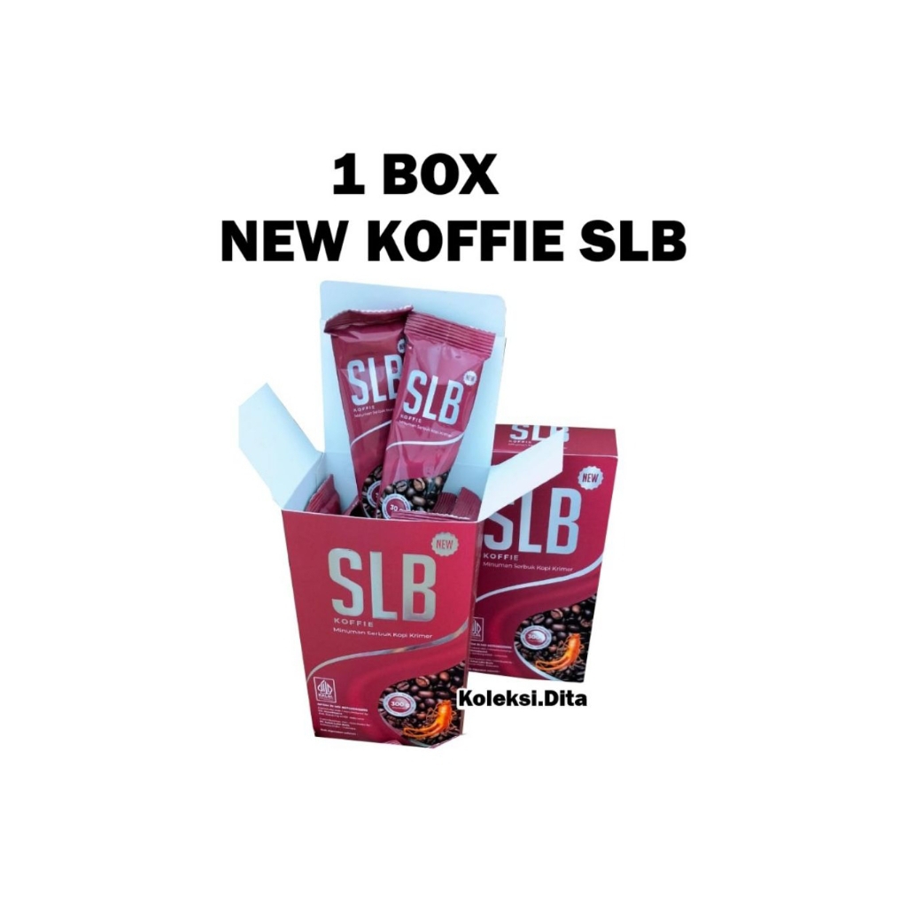 1 boks New KOFFIE SLB isi 10 sachet ORIGINAL
