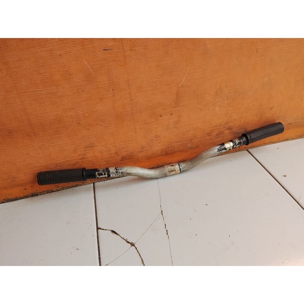 Stang Handlebar sepeda mtb jadul federal bahan Alloy 57 cm standar include handgrip