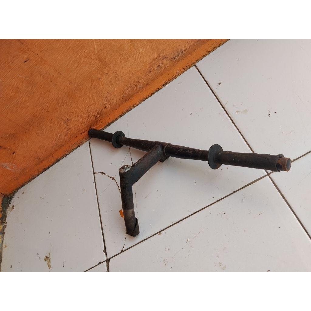 STEM SEPEDA MTB JADUL 25.4 PANJANG 120 MM Ada marking nya dan stang 57cm steel Vintage oversize