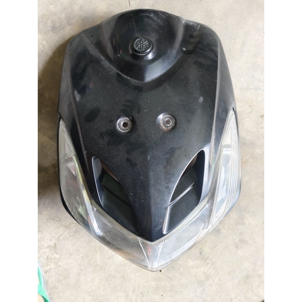 tameng depan mio smile set mika original copotan