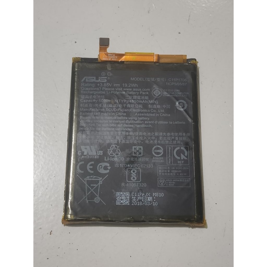 batre asus Zenfone max pro m1 ori copotan