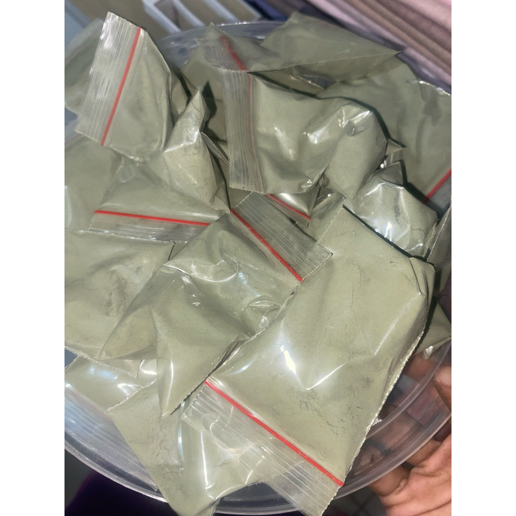 KUTEK PACAR BUBUK COKLAT