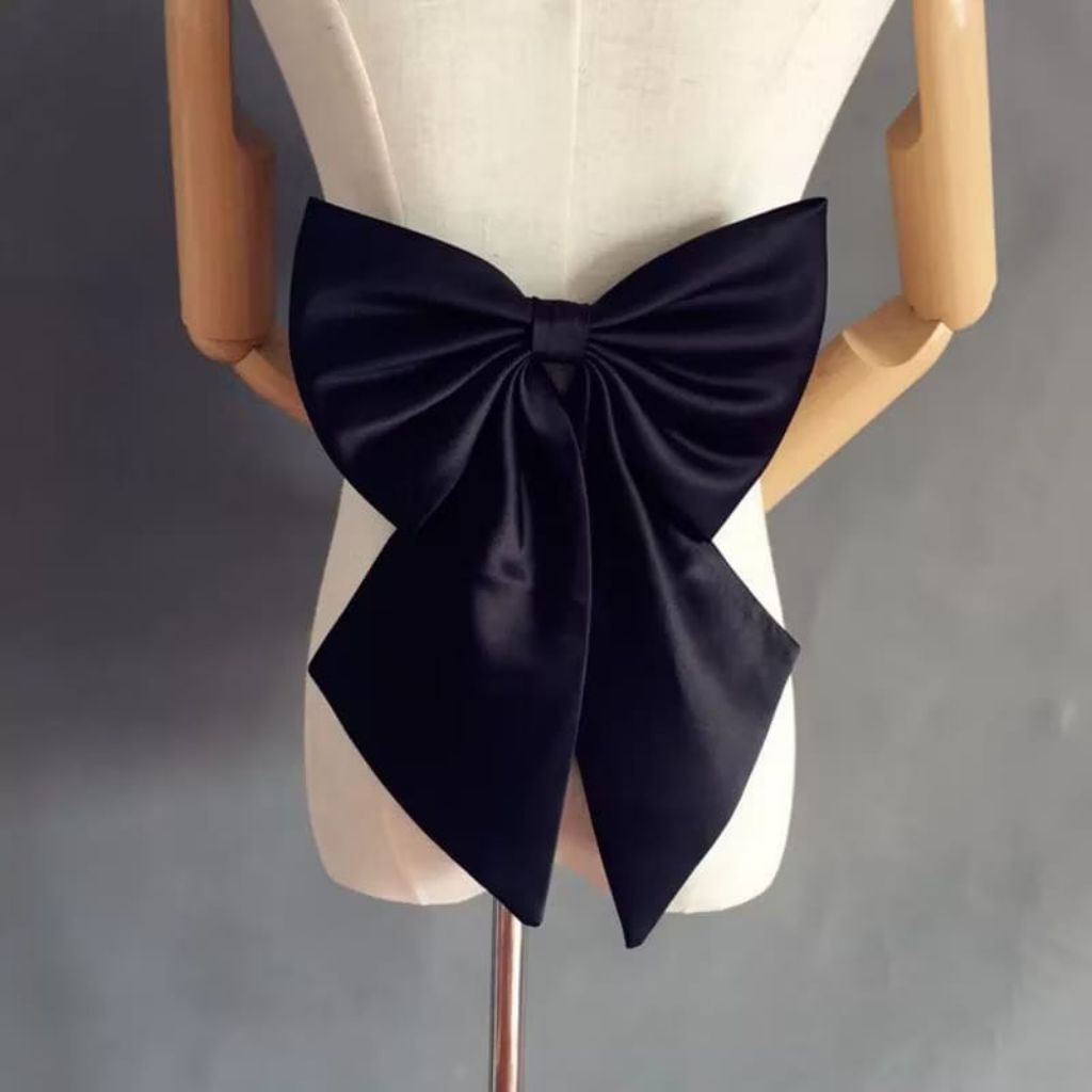 pita gaun pengantin/pita satin polos premium
