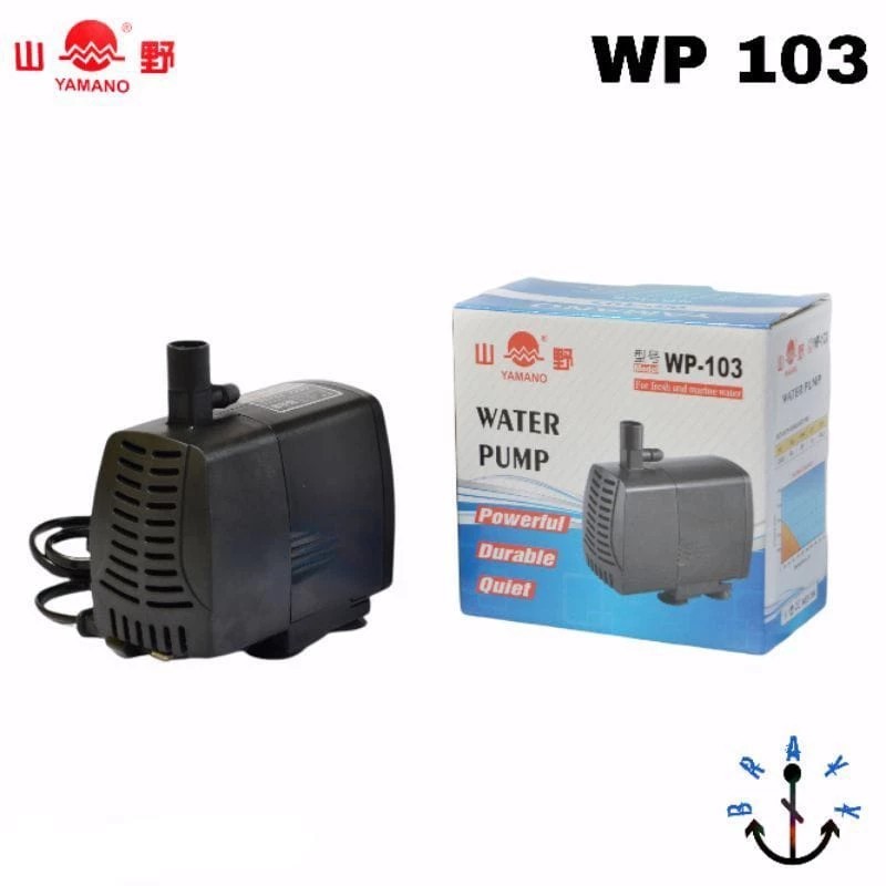 YAMANO WP 103 WP103 WP-103 Pompa Air Celup Pompa Kolam Aquarium