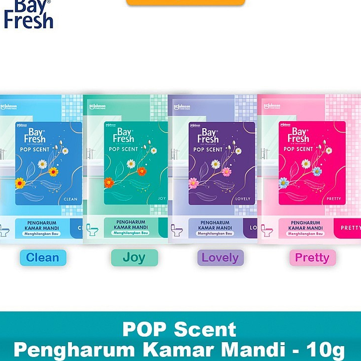 * HANA * BAY FRESH POP SCENT | PENGHARUM KAMAR MANDI