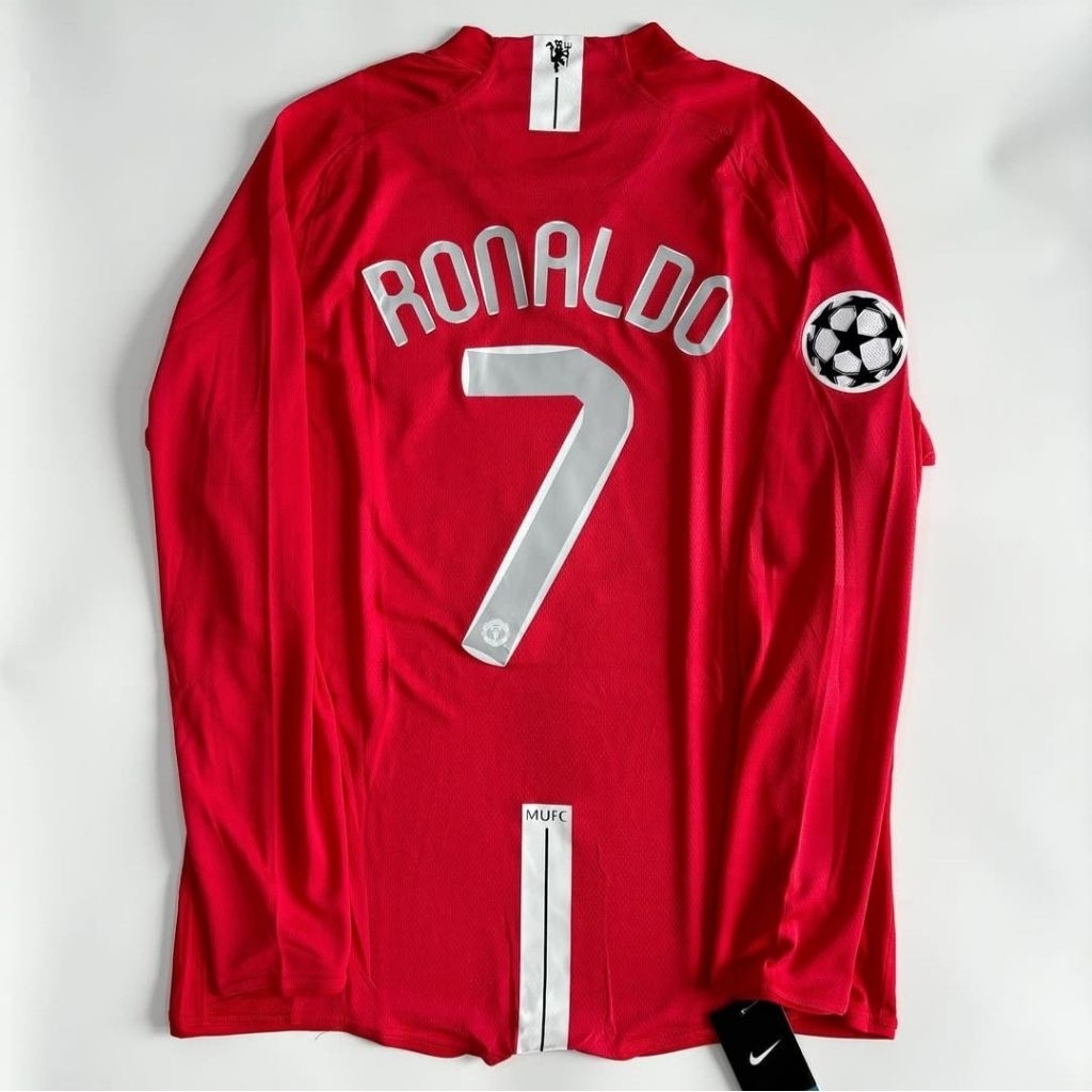 RETRO | EM.YUU HOME FINAL MOSKOW 2008 [RONALDO #7] JERSEY VINTAGE KERENN