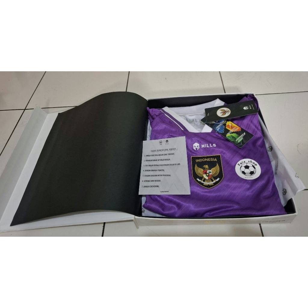 (L) JERSEY TIMNAS INDO PLAYER ISSUE KIPER ORI MILLS 2022