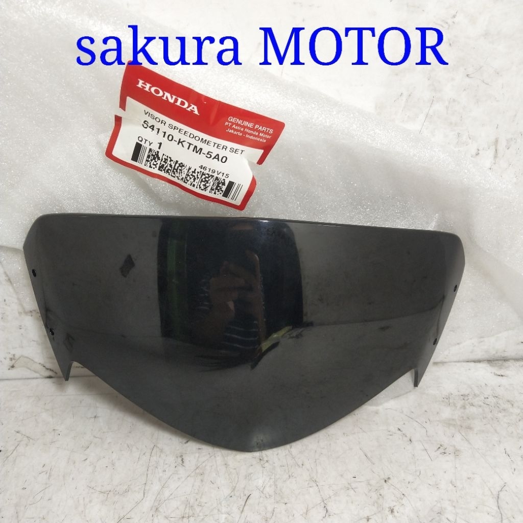 VISOR SUPRA X 125 LAMA 2005-2006 ORIGINAL HONDA 64110-KTM-5A0