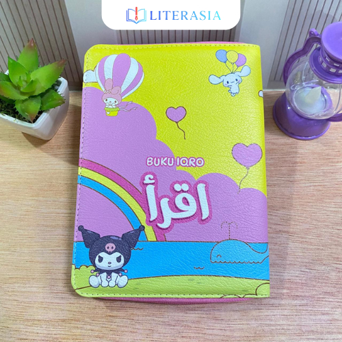 Literasia - Iqro Kaleb Fullcolor Berwarna Iqro Jillid 1-6 Desain Lucu Karakter Untuk Anak Kaleb Resl