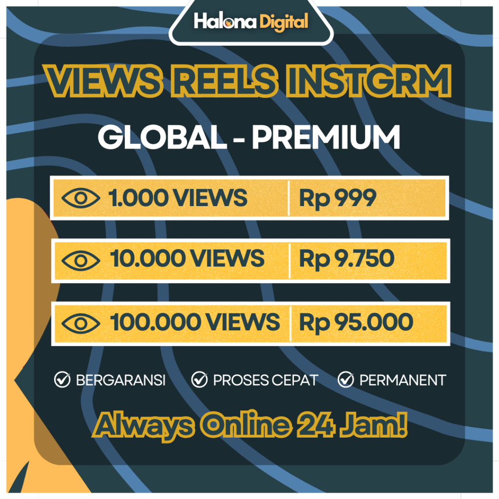 Viewers Reels IG Views Reel Instagram Real Aktif - HIGH QUALITY