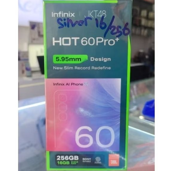 infinix Hot 60 pro+ Ram 8/256