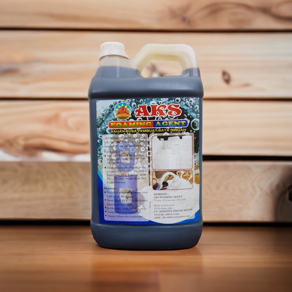 cairan foaming agent busa bata ringan ukuran 5 liter
