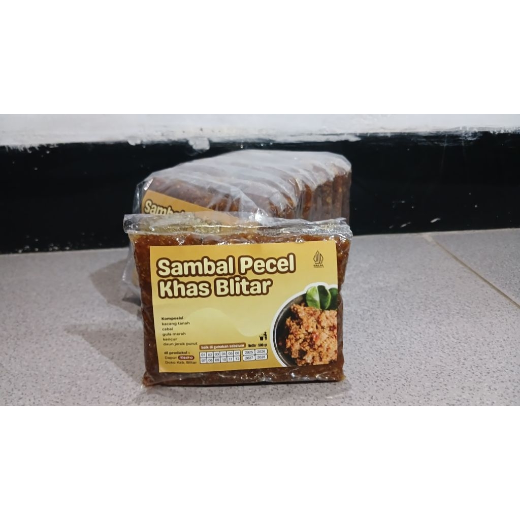 Sambal pecel Blitar | Sambal pecel asli | sambal pecel | sambal pecel 100gr