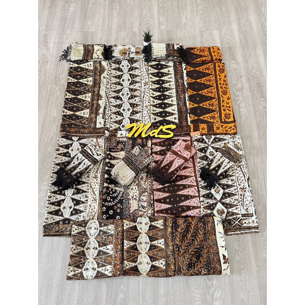 MdS Kamen Sutra Original ATBM Garut Antik Klasik Set Selendang Besar