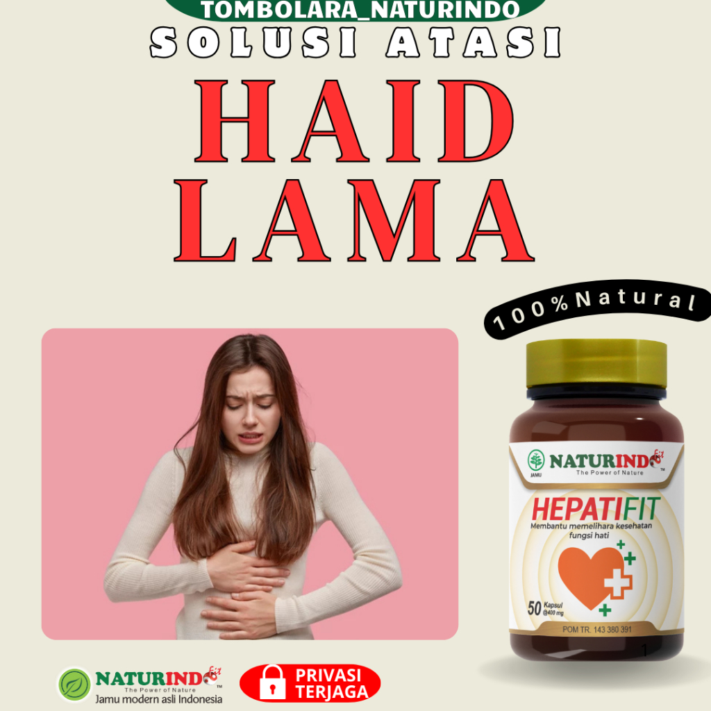Obat Obat Herbal Haid Lama Haid Berkepanjangan Gangguan Hormon Menstrual Bleeding Hepatifit Naturind