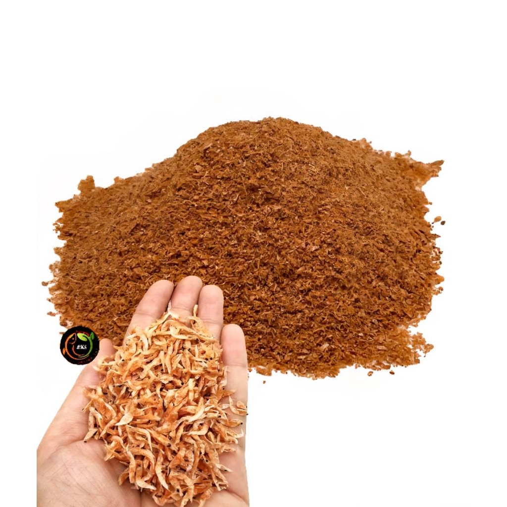 Serbuk pelet udang pakan ikan umpan mancing