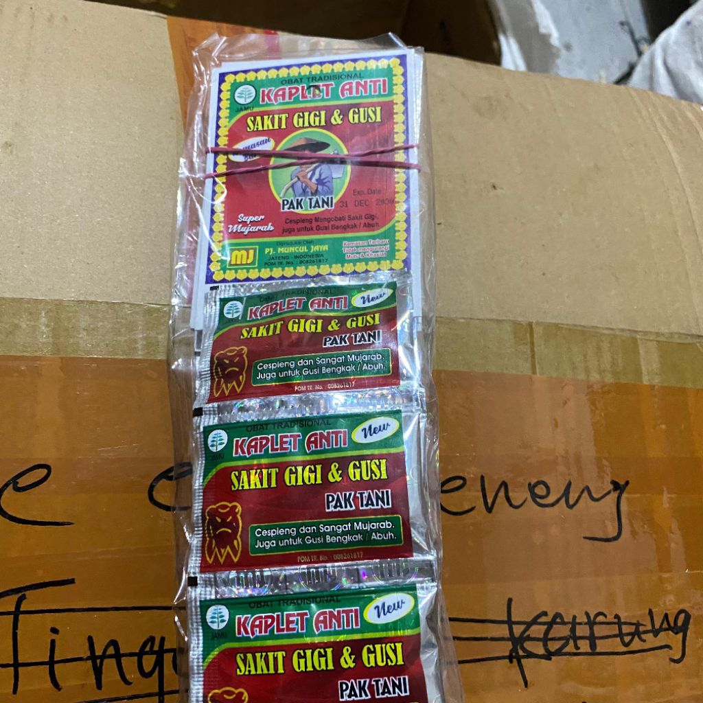 herbal sakit gigi PAK TANI