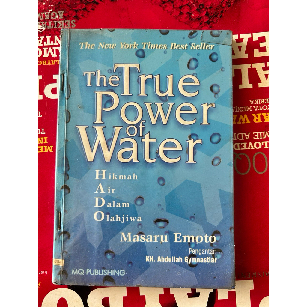 Buku hikmah air dalam olah jiwa
