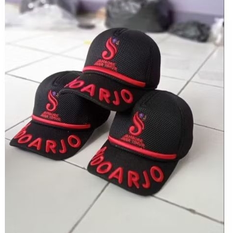 Topi Custom Bordir Timbul  Premium