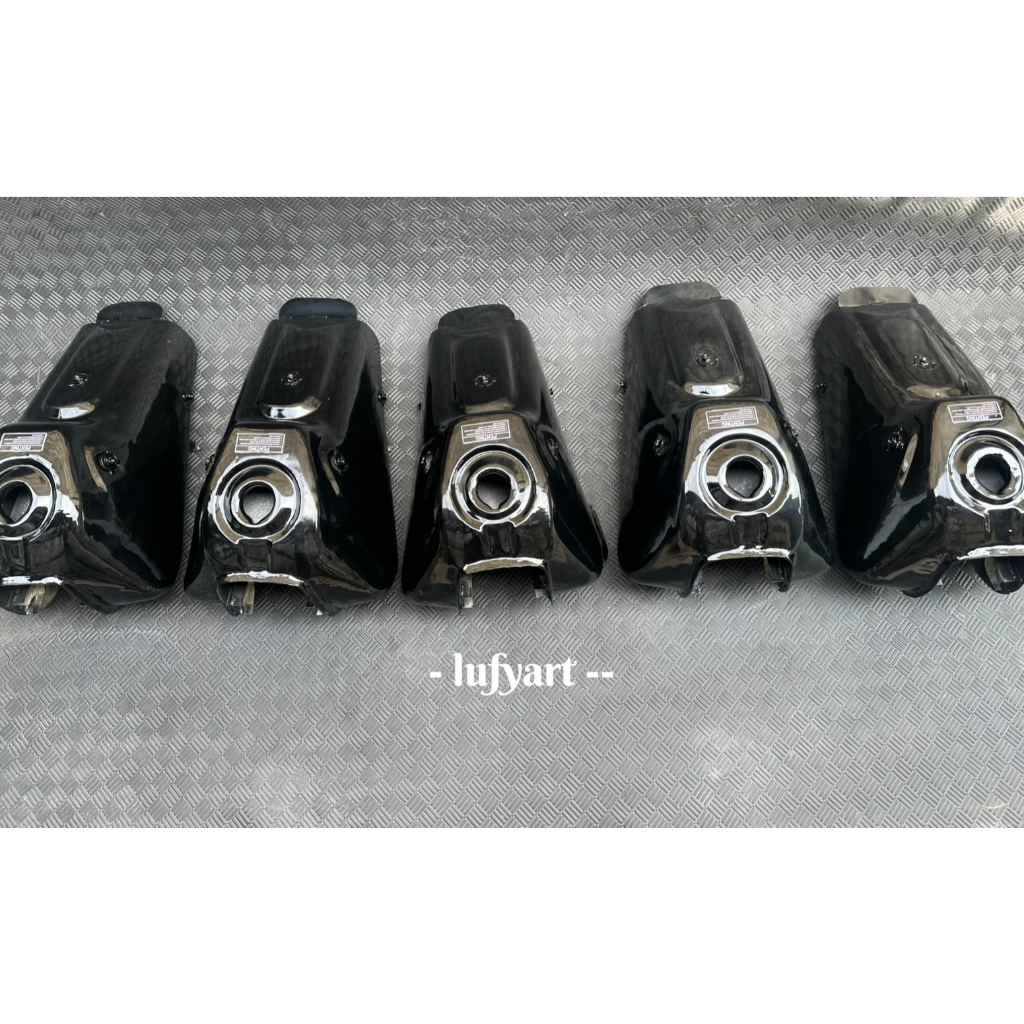 Tangki Motor Trail CRF Custom Bahan Besi – PNP Rangka Megapro Mono / Verza - Original copotan motor 