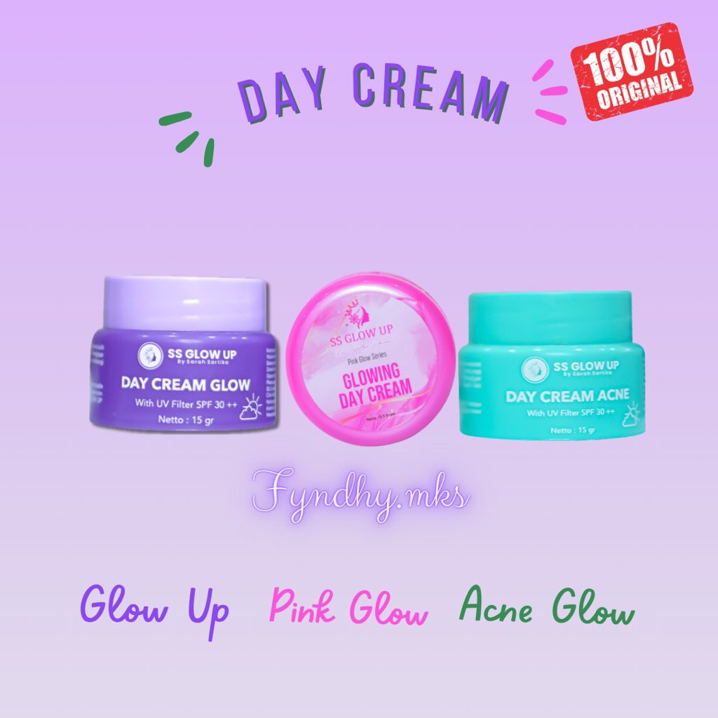 Ecer Cream Siang Ss Glow Up By Sartika Diman Pemutih Wajah