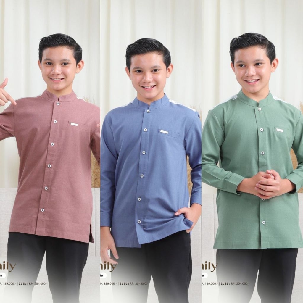 KOKO ANAK LUBI ERNAWA TERBARU KOKO COTTON LENGAN PANJANG