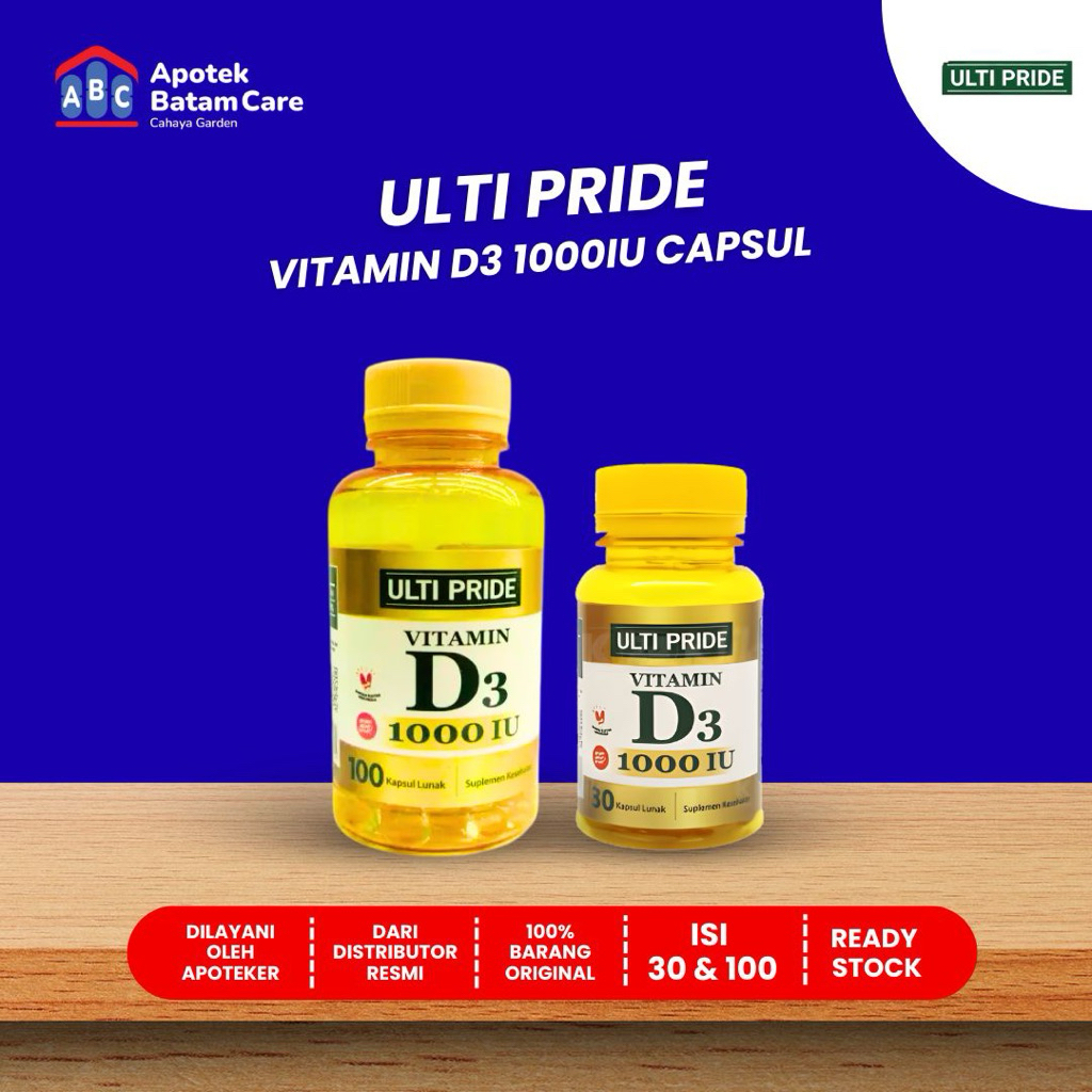UlTI PRIDE VITAMIN D3 1000IU