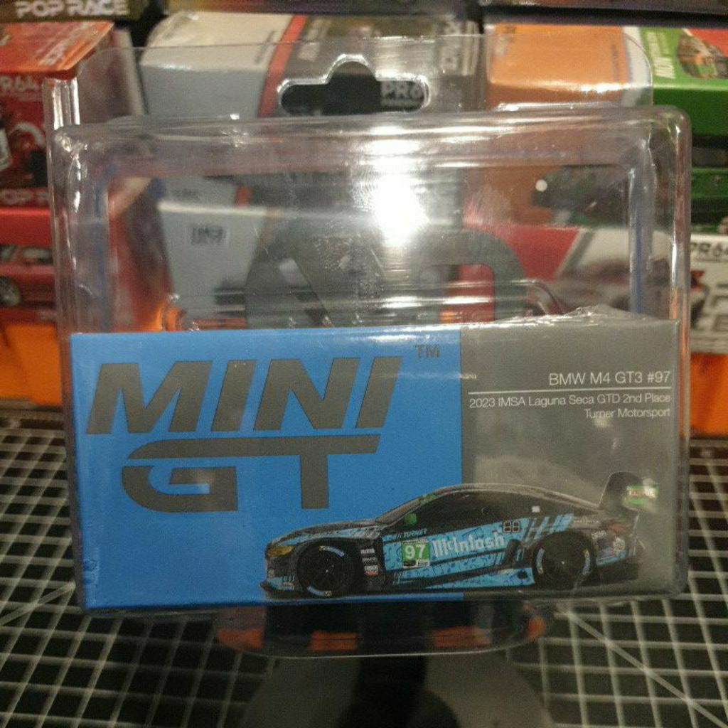 MINI GT BMW M4 GT3 2023 IMSA LAGUNA SECA GTD