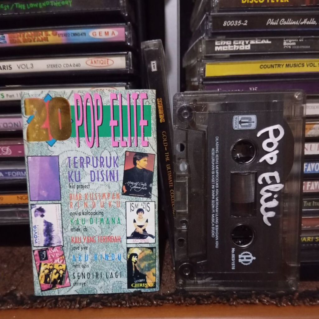 kaset pita 20 pop elite