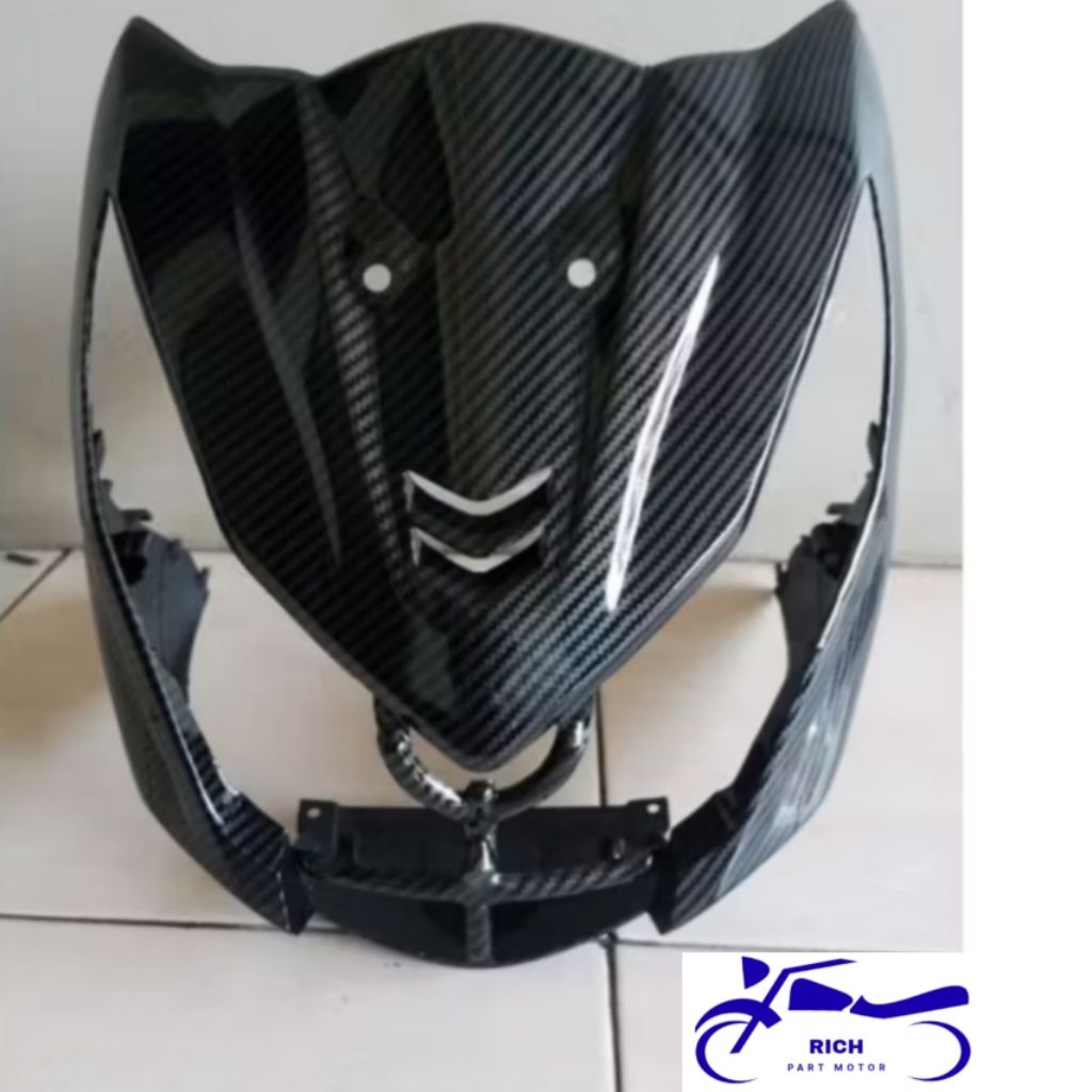 full carbon cover body dada depan Beat Fi 2013 2014 2015