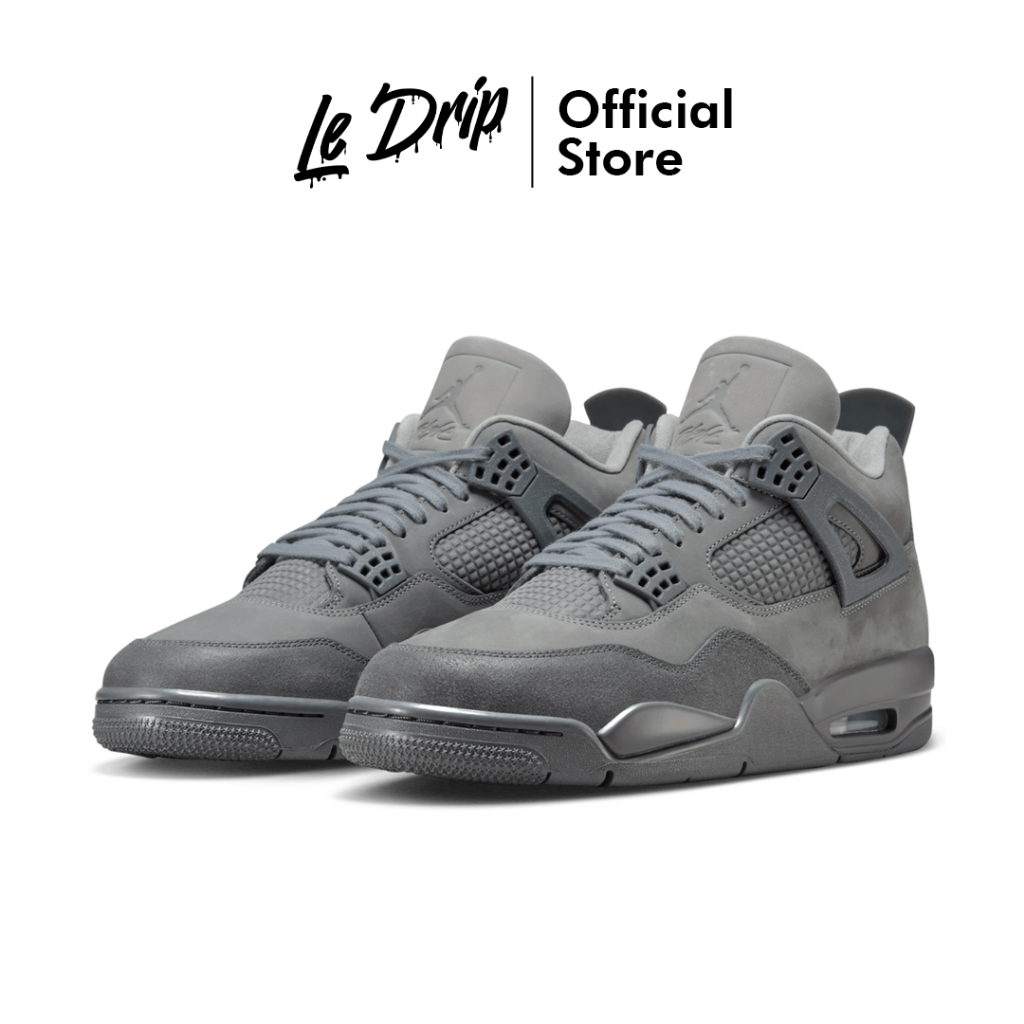 Sepatu Nike Air Jordan 4 SE Paris Olympics Wet Cement Grey Sneakers Authentic