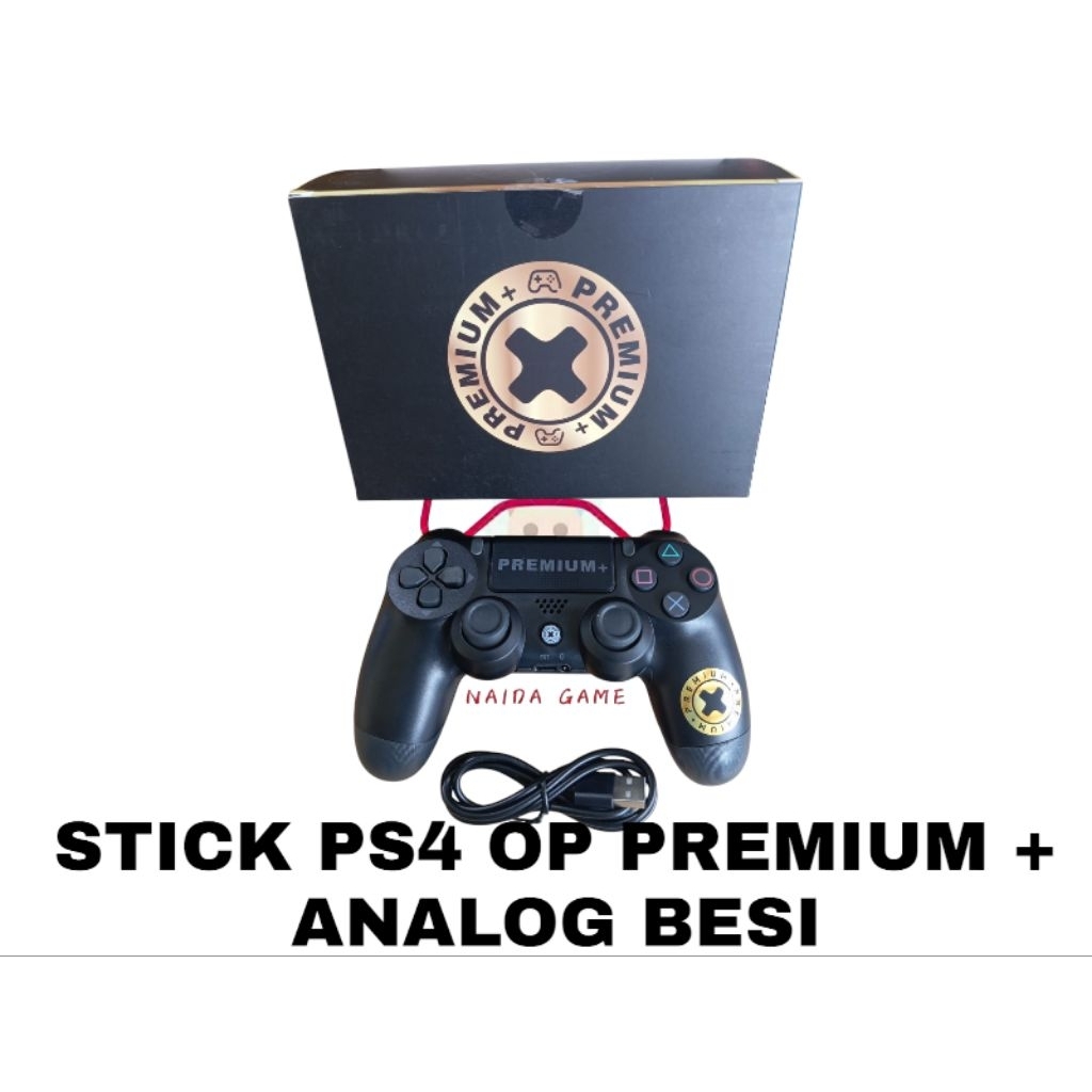 STICK PS4 OP PREMIUM PLUS STIK PS4 ORI PABRIK PREMIUM+ STIK PS4 ORI PREMIUM PLUS