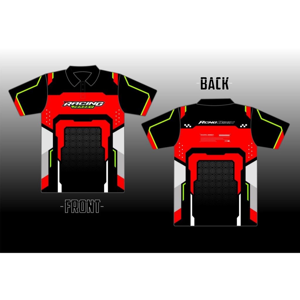 Kaos Jersey Rider Sport – Desain Futuristik & Fullprint HD