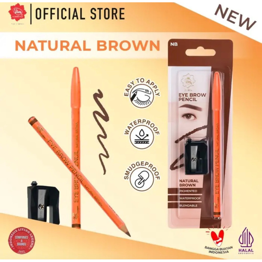 VIVA EYE BROW PENSIL ALIS + RAUTAN