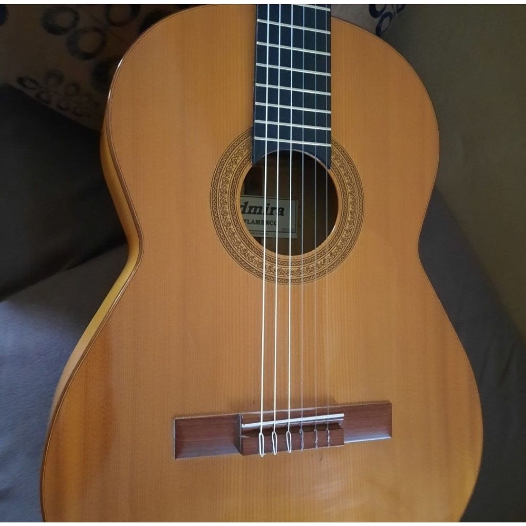 gitar akustik nylon admira Tapa maciza solid top,Flamengo( keller) made spain