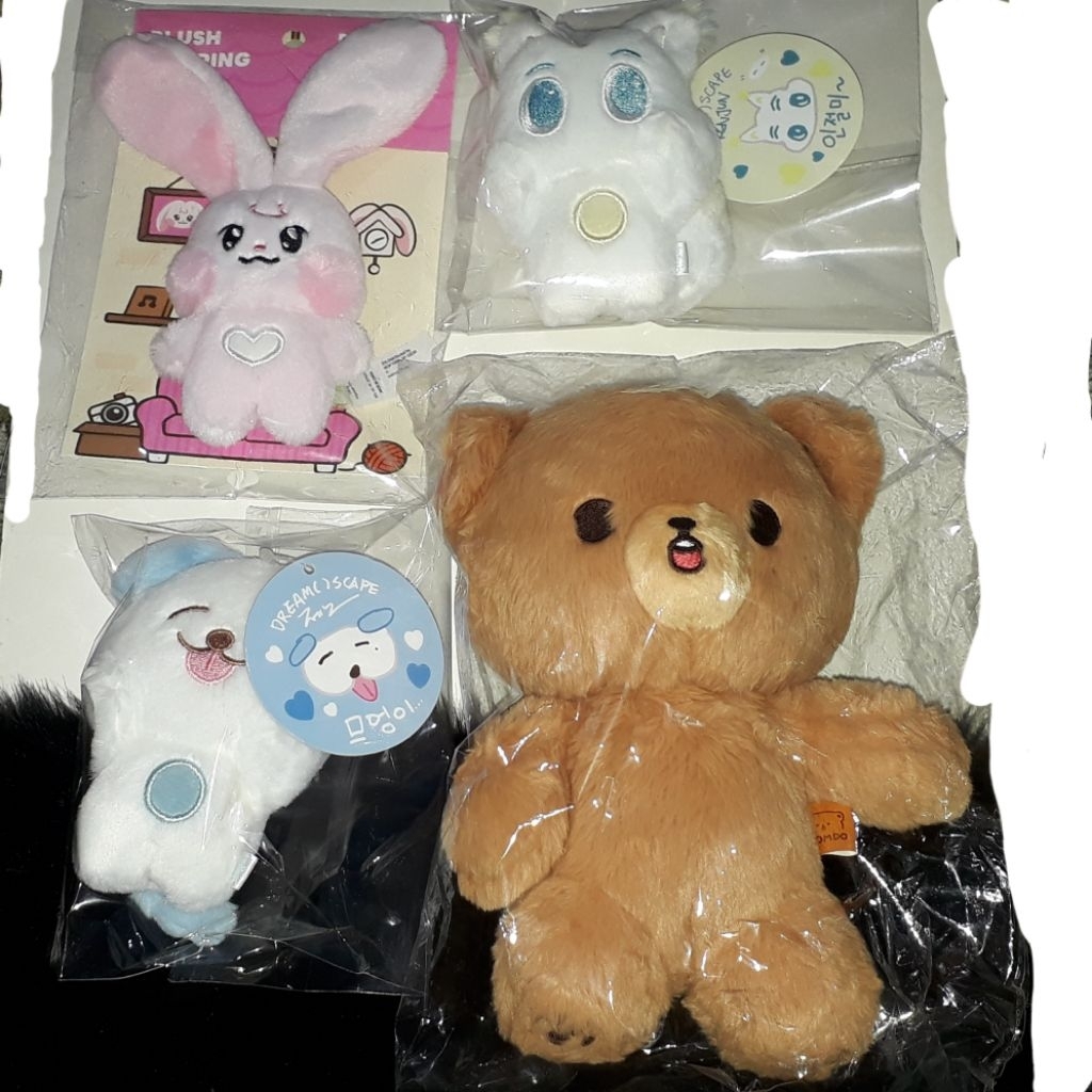 [READYSTOCK] Official Gomdo Lee 10 cm Doll Haechan Kuri Riku Sealed Wish Doll Pinkki Jaemin Jeno Meu