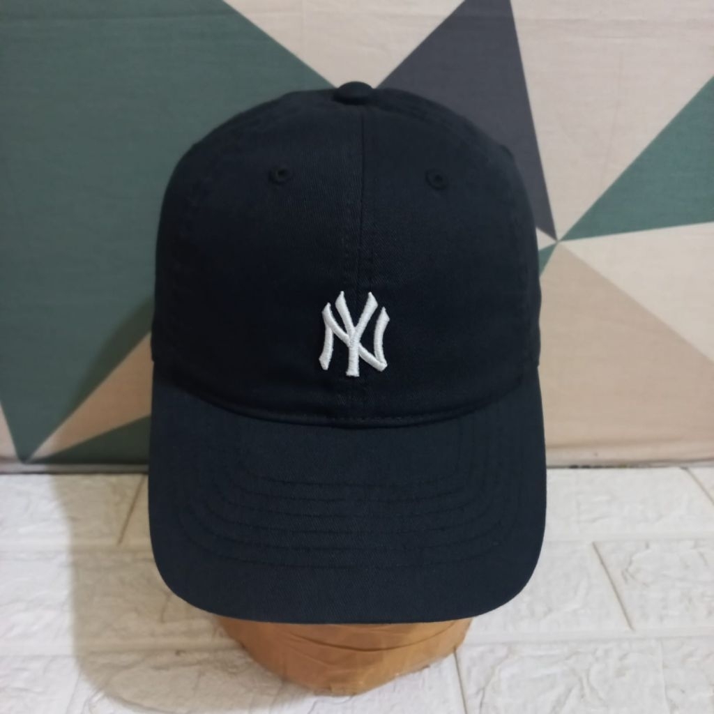 Topi Bisbol Topi Simple Hitam Topi eMLB Setelan stok 7573