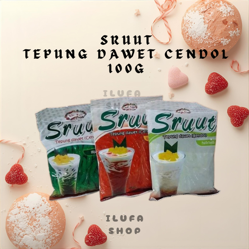 Tepung Dawet/Cendol Sruut Instan 100gr Premix