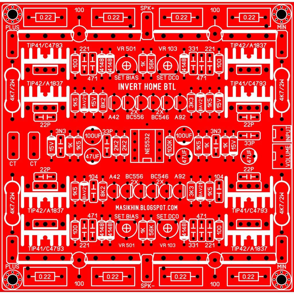 PCB Invert Home BTL 2 Set Final