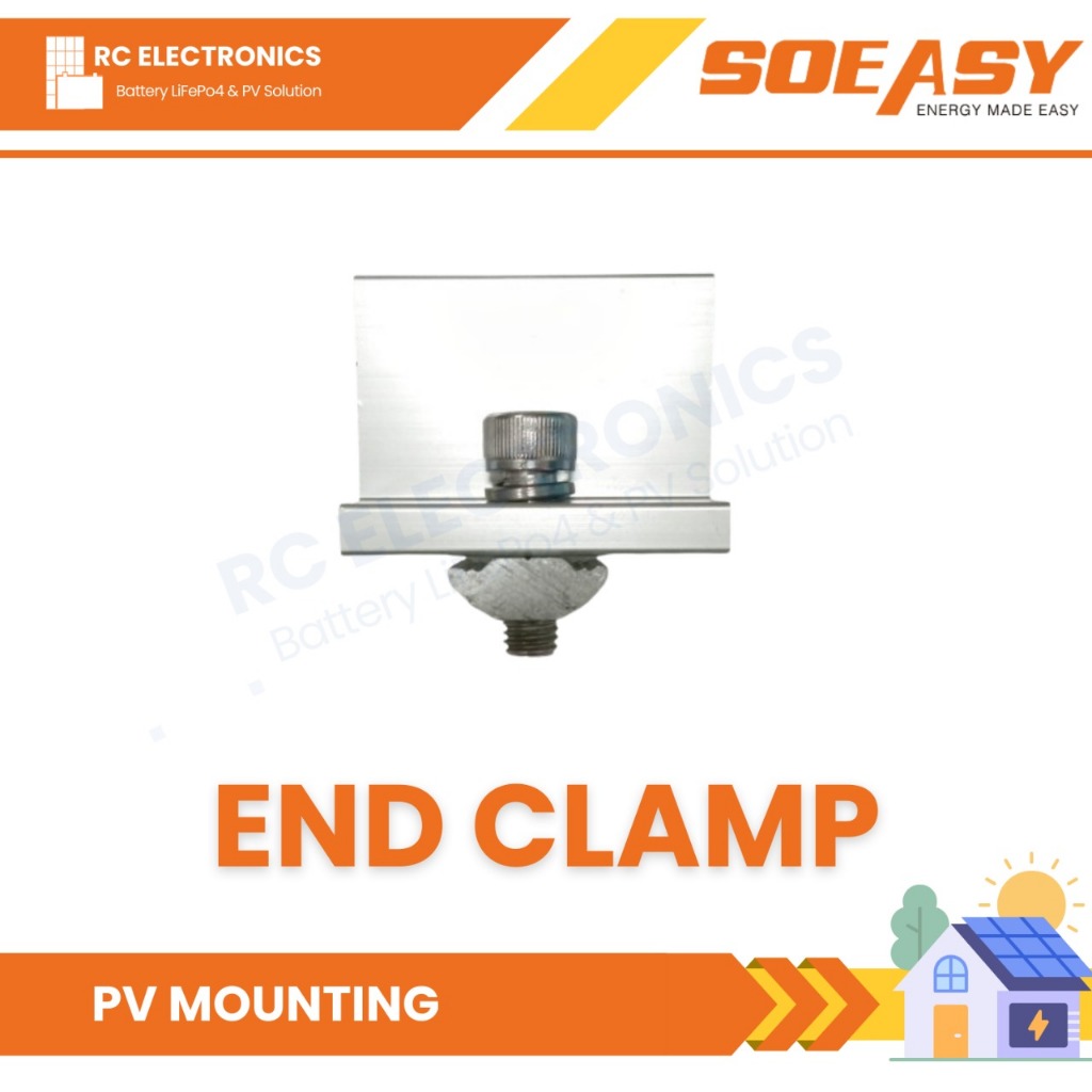 Mounting solar panel End Clamp SOEASY