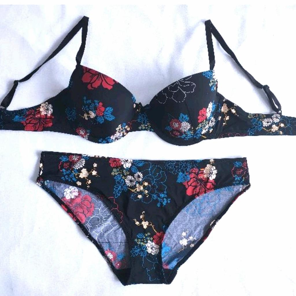 BRA SET RHETO FLOWER (VICTORIA SECRET MARKS SPENCER LASENZA LULUDI VS